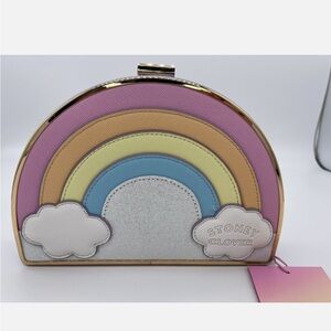 Stoney Clover Rainbow Crossbody Purse Clutch